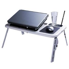 Generic Table pliante Table PC Reglable, Pliante, pour Ordinateur portable  à prix pas cher