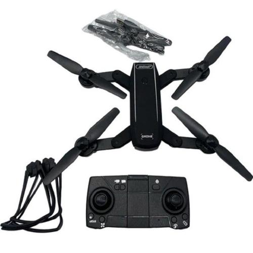 Trade Shop - Drone Wifi 2,4 Ghz Fpv Pieghevole Sky69 Con Fotocamera 720p Lama Ventola A Led --Trade Shop Traesio