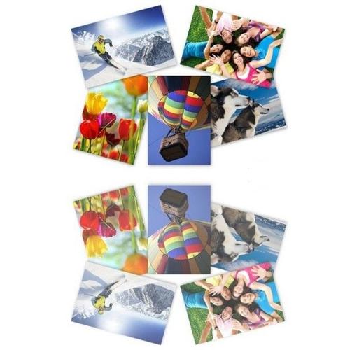 Trade Shop - Set 25 Feuilles A4 Papier Photo 180 Gr Papier Photo Room Print