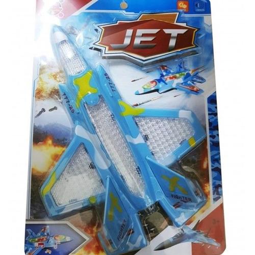 Trade Shop - Jet Avion Guerre Modèle Lumières Sons Aéroport International Missile Enfants Jeu --Trade Shop Traesio