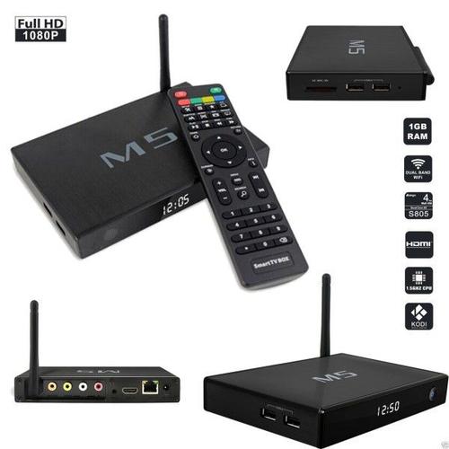 Trade Shop - Android Tv M5-s805 Box Quad Core Wifi Wi-fi Hdmi Internet Smart Tv Full Hd 1080p -