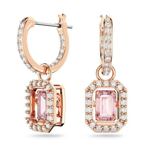 Boucles D'oreilles Swarovski Millenia Rosées