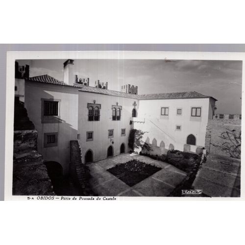 Carte Postale D' Obidos (Portugal) Patio Da Poussada Do Castelo
