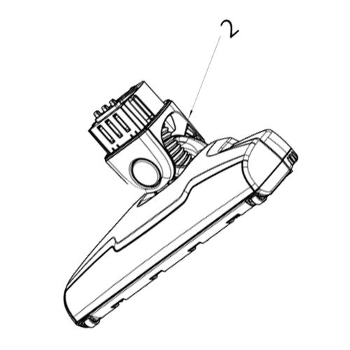 Brosse d'origine - Aspirateur (140188845048 ELECTROLUX, AEG)