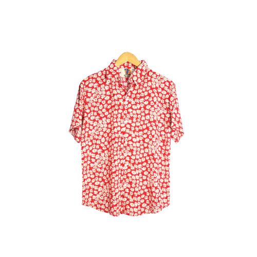 Chemise Hawaienne Imprimé Fleurs Paquerettes