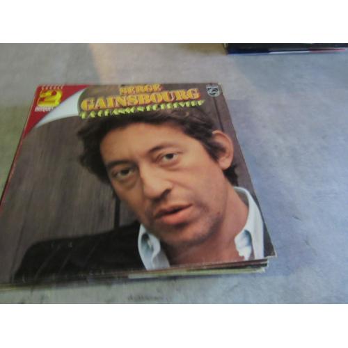 Horloge en disque vinyle 33 tours thème Serge Gainsbourg -  France