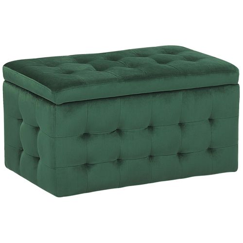 Coffre De Rangement Chesterfield Vert Foncé Michigan