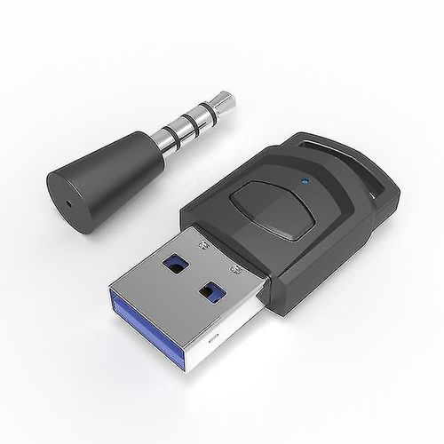 Pour Ps5 / Ps4 / Pc Adaptateur Audio Compatible Bluetooth 5.0 Aux Récepteur Émetteur-
