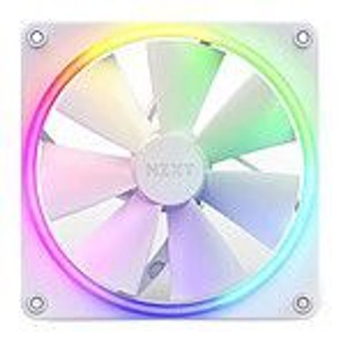 Nzxt F140 Rgb Single Wh 140x140x26 Rf-r14sf-w1