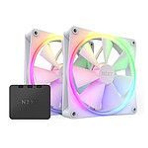 Nzxt F140 Rgb Twin Wh 140x140x26 Rf-r12sf-b1rf-r14df-w1