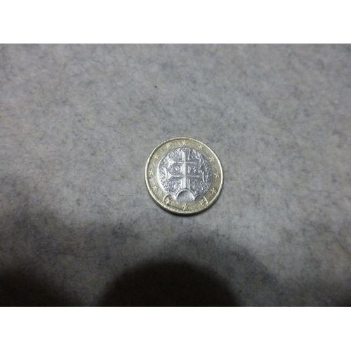 Pièce De 1 Euro Slovénie De 2009
