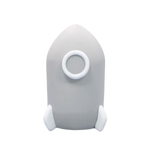 Veilleuse Led, Avec Minuterie, Forme Fusée, Gris, Lumilu Sweet Dreams Rocket, Reer 52271