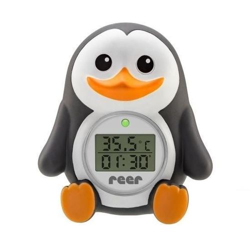 Thermomètre Numérique De Salle De Bain Et Caméra Myhappypingu, Avec Horloge, Reer 24041