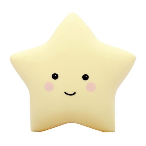 Veilleuse Led, Avec Minuterie, Forme D'étoile, Jaune, Lumilu Sweet Dreams Star, Reer 52265