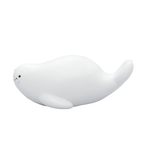 Veilleuse Et Lampe Led, Lumière Réglable Et Fonction D'arrêt Temporisé, Forme De Joint, Blanc, Lumilu Lazy Friends Seal, Reer 52240