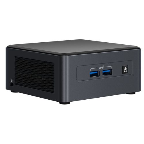 Intel Next Unit of Computing Kit 11 Pro Kit - NUC11TNHv50L - Core i5 I5-1145G7 2.6 GHz Noir