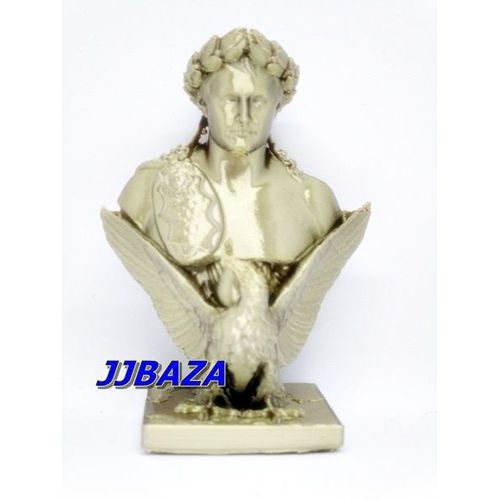 Buste Statue Napoléon Bonaparte Aigle Impérial Empire - Couleur Bronze - 8 cm