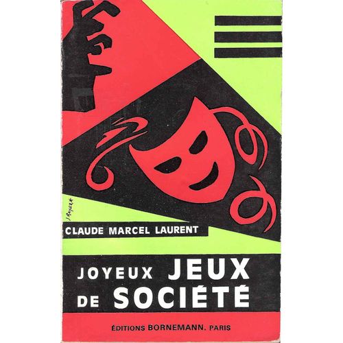 Joyeux Jeux De Société - Claude Marcel Laurent - Editions Bornemann 1969
