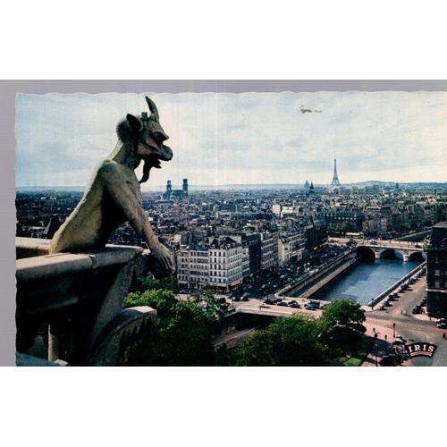 Carte Postale De Paris : Vue Des Tours De Notre-Dame, Le Diable (Réf.241)