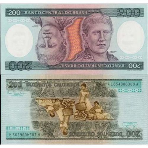 Billet 200 Cruzeiros Brazil