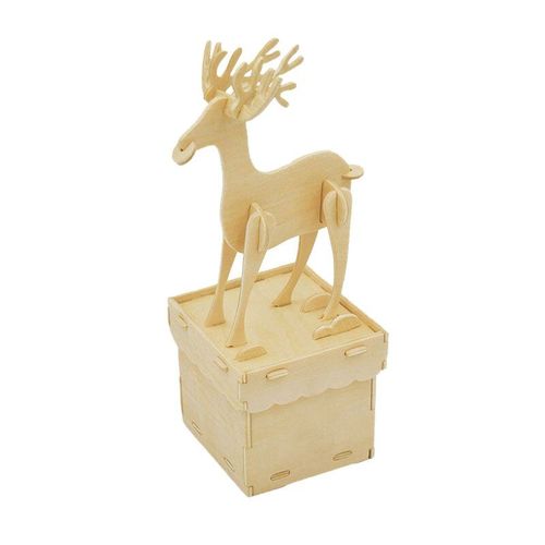 Boîte À Musique En Bois, Artisanat D'art, Ornement, Jouet Pour Enfants, Bricolage, Décoration De Maison, Cadeau De Noël
