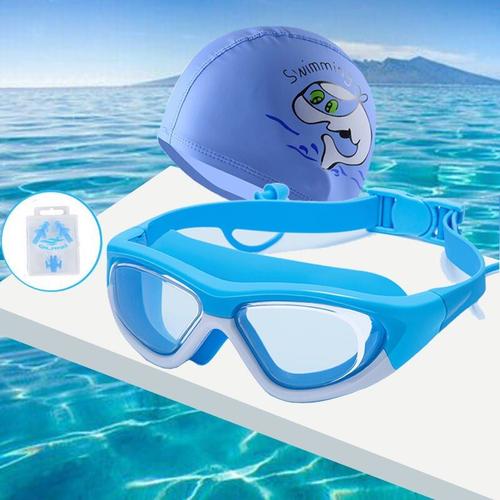 Lunettes de natation pour enfants avec bouchons d'oreille