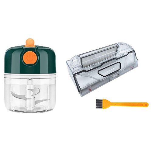 Boîte à poussière pour Xiaomi Mijia 1C Robot filtre HEPA avec Mini hachoir électrique, pour oignon Chili et légumes