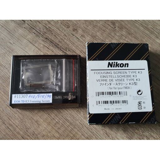 NIKON Focusing screen / Verre de visée type E3 pour FM2 FM3 FE