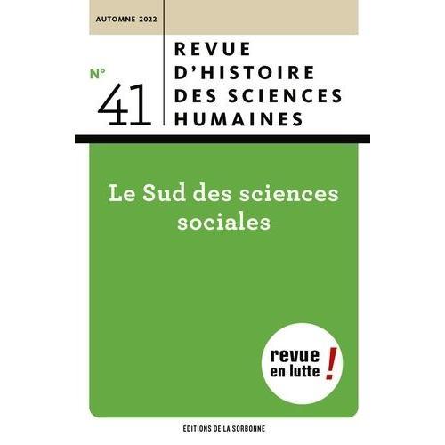 Le Sud Des Sciences Sociales