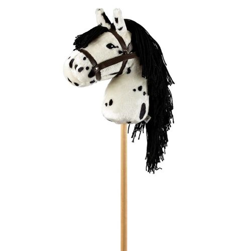 Byastrup - Tête De Cheval Blanc Tacheté Chevaucher - Bois - 84348