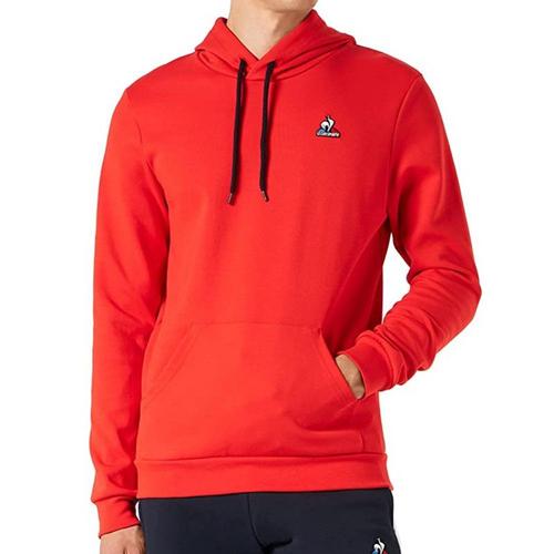 Sweat Le Coq Sportif Hoody Tech Red Homme Rouge