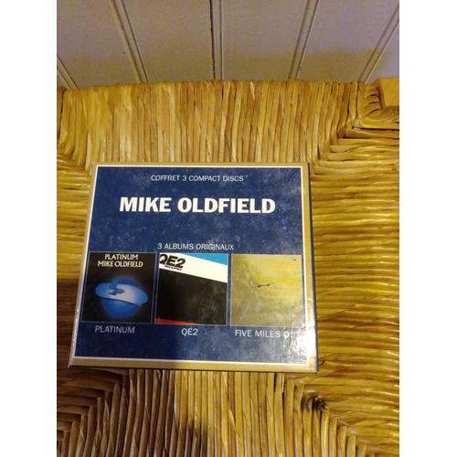 Mike Oldfield - Coffret 3 Cd - Platinium - Qe2 - Five Miles Out