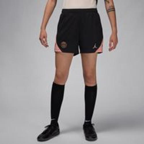 Short De Foot En Maille Jordan Dri-Fit Paris Saint-Germain Strike Third Pour Femme - Noir