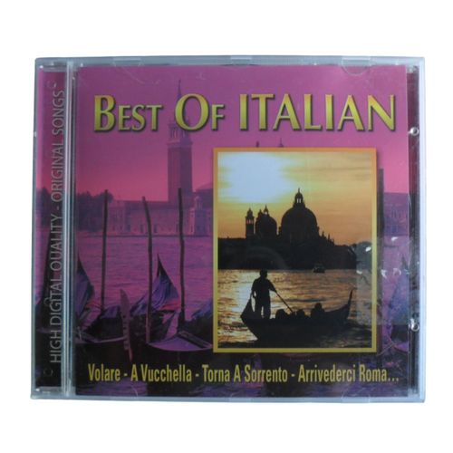 Haute Qualité Numérique - Chansons Originales Le Meilleur De L'italien Voler - Une Vucchella - Retours À Sorrente - Au Revoir Rome... Format Cd
