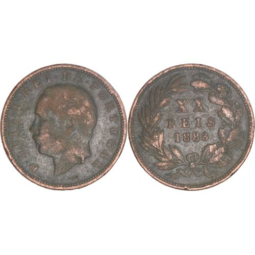 Portugal - 1883 - Xx Reis - Louis 1er - 12-133