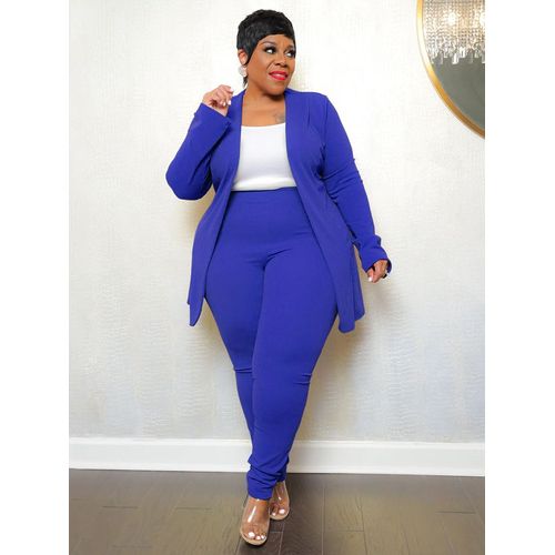 Wmstar-Ensemble Deux Pièces Pour Femme",Haut Assressenti,Leggings Monochromes,Pantalons Décontractés,Grande Taille,Automne,"Hiver