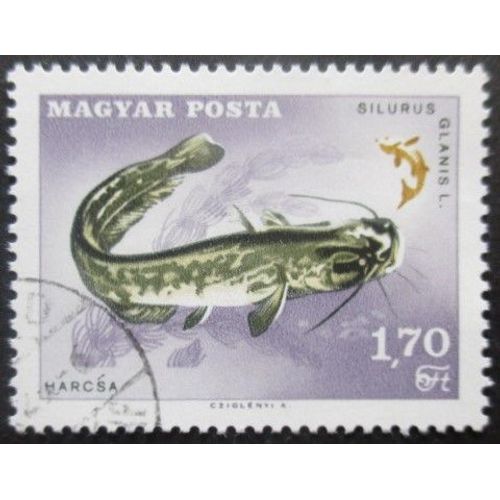 Hongrie N°1913 Poisson Oblitéré