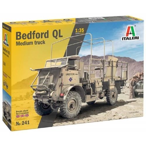 Maquette - Italeri - Camion Bedford Ql Medium Truck - Intérieur - Mixte-Italeri