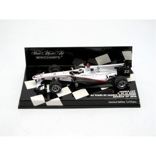 Voiture Miniature - Minichamps - Sauber C29 - Blanc - Allemagne Gp 2010-Minichamps