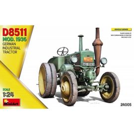 Maquette Tracteur German Industrial Tractor D8511 Mod. 1936 - Mini Art - 1:24 Maquette Char Promo