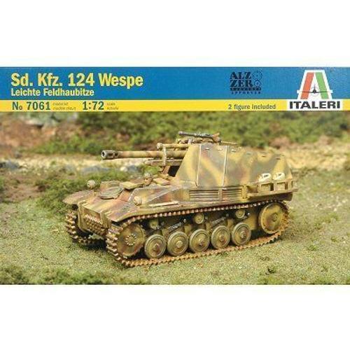 Maquette Sd. Kfz. 124 Wespe - Italeri - Lego Technic - Enfant - Garçon - 14 Ans - Cars - Intérieur - Noir