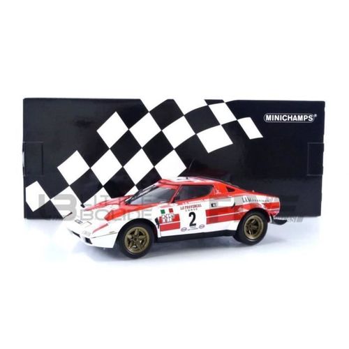 Minichamps 1/18 155741702 Lancia Stratos - Winner Tour De Corse 1974 Diecast Modelcar-Minichamps