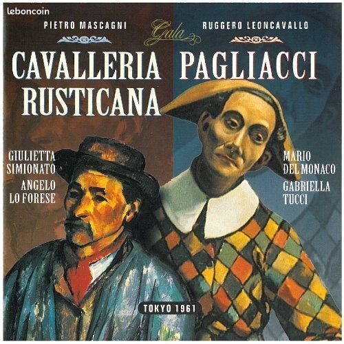 Pietro Mascagni 1863-1945 : Cavalleria Rusticana Par Angelo Lo Forese Giulietta Simionato Amilia Pini Attilio D'orazi Anna Di Stasio Orchestre Et Choeur De La Radio De Tokyo Dir Giuseppe Morelli