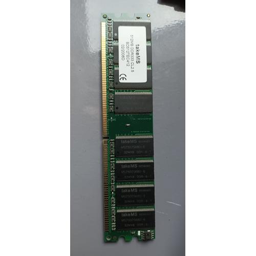 RAM TakeMS 512MB DDR-333MHz-CL2.5
