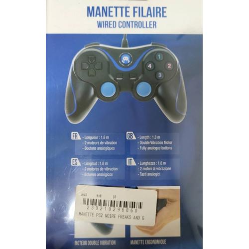 Manette Filaire Pour Ps2 Freaks And Geeks
