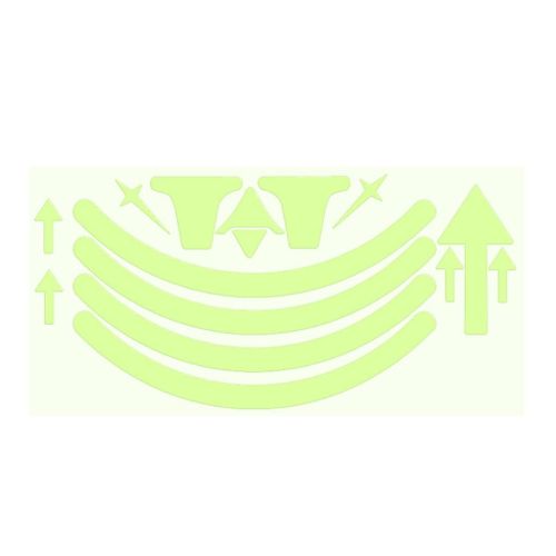 Fluorescent Decals Night Flight Sticker Patch For Avata Drone Decoration Accs-Générique