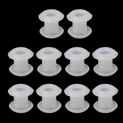 10 Pièces Bouchons En Caoutchouc De Silicone Bague Pratique Espaceur De Perles Charmes Bijoux De Bricolage