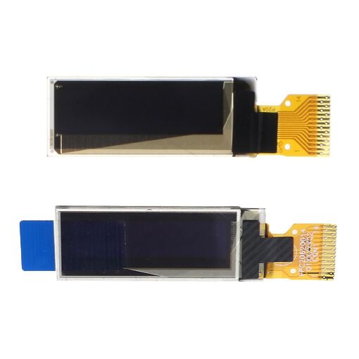 0,91 Pouces 128x32 Oled Lcd Module D'affichage Blanc Spi Series Ssd...