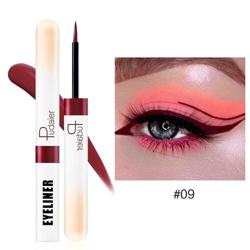 Eyeliners Colorés Crayon Mat Eyeliner Coloré Imperméable À L¿Eau Couleur Eyeliner Pen 