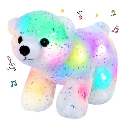 Fée Brillante Ours Pour Poupée Apaisant Chambre Décoration Lit Bébé Relax Jouet